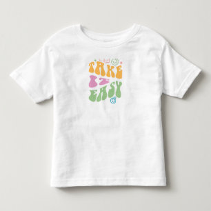 Camiseta infantil Take it easy kids