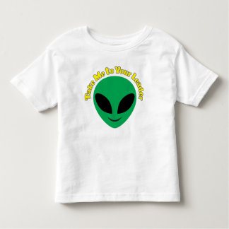 Camiseta Infantil Take Me To Your Leader