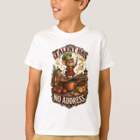 Camiseta Infantil Talent Has No Address