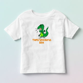 Camiseta Infantil Tantrumsaurus Rex Funny Toddler T-shirt