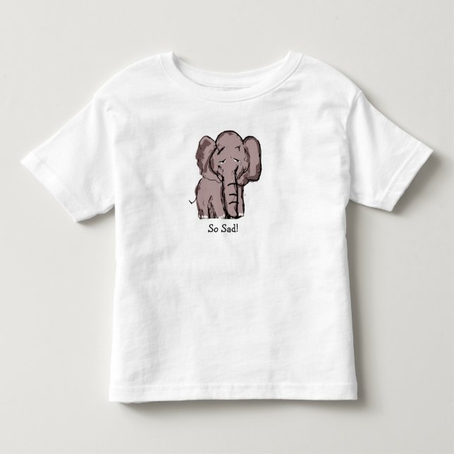 Camiseta Infantil Tão Triste (Frente)