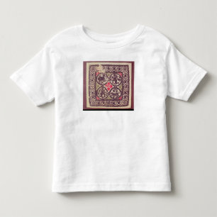Camiseta Infantil Tapeçaria do leste do império romano que mostra