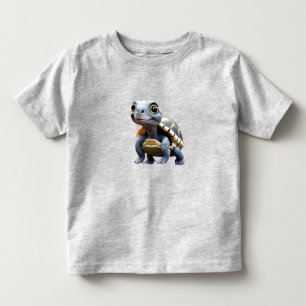 Camiseta Infantil Tartaruga Bebê de Olhos Grandes