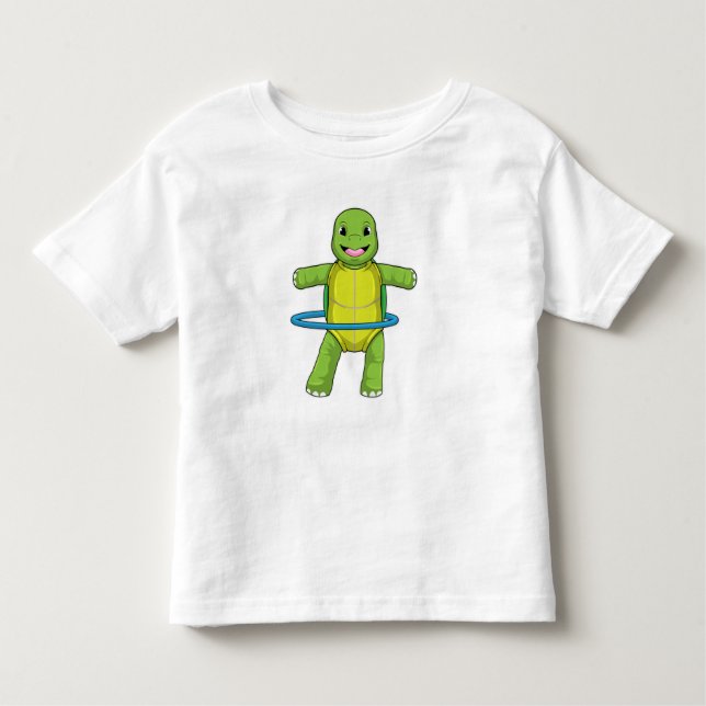 Camiseta Infantil Tartaruga em Malhação com pneus Malhações (Frente)