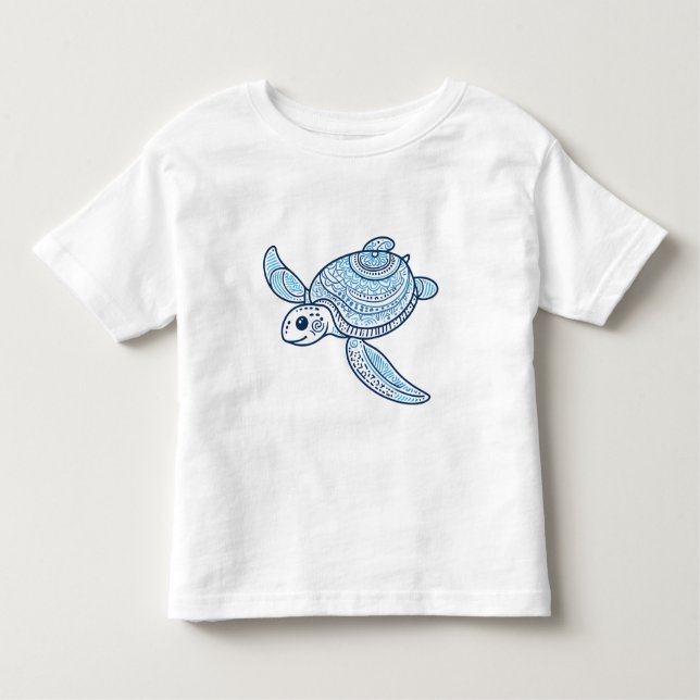 Camiseta Infantil Tartaruga marinha (Frente)