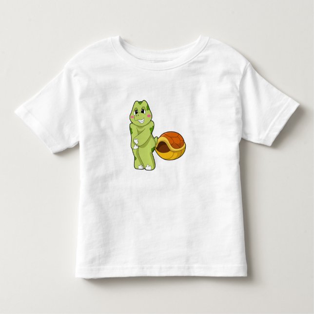 Camiseta Infantil Tartaruga sem Shell Shy.PNG (Frente)