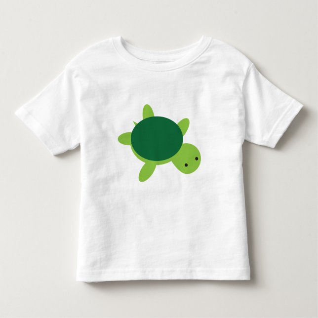 Camiseta Infantil Tartaruga Verde (Frente)