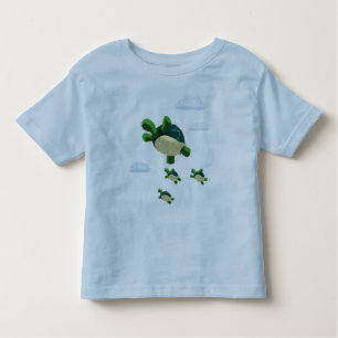 Camiseta Infantil Tartaruga voadora
