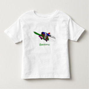 Camiseta Infantil Tartaruga voadora