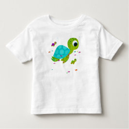 Camiseta Infantil Tartarugas do mar