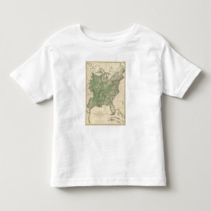 Camiseta Infantil Taxa de natalidade litografia estatística dos