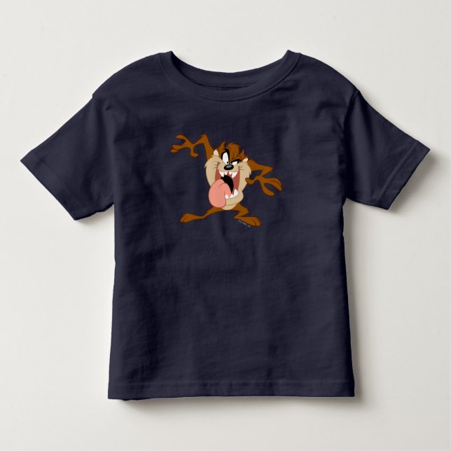 Camiseta Infantil TAZ™| Retirar A Língua (Frente)