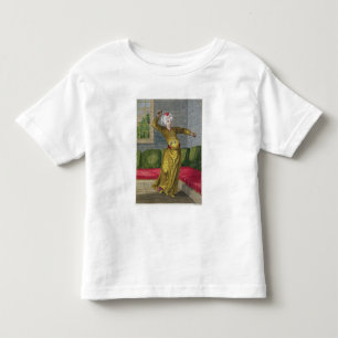 Camiseta Infantil Tchingui, dançarino turco, século XVIII (gravura