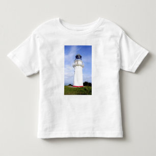 Camiseta Infantil Te Araroa, Nova Zelândia. Um farol dá