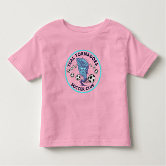 Camiseta Infantil Teal Tornadoes Toddler T