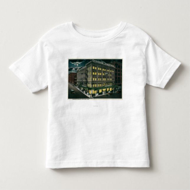 Camiseta Infantil Teatro da imperatriz em Portland, Oregon (Frente)