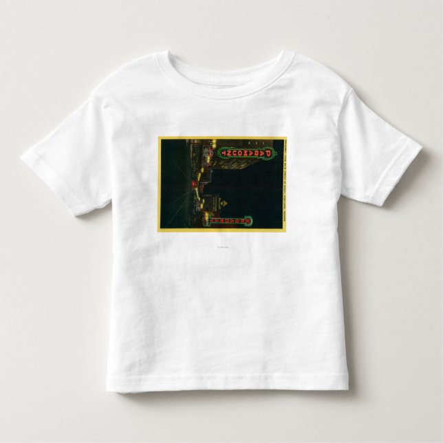 Camiseta Infantil Teatro de Broadway em Portland na rua principal (Frente)