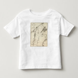 Camiseta Infantil Teatro de operações do exército no norte