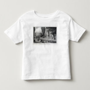 Camiseta Infantil Teatro dos poços de Sadler, gravado por J. Barrac