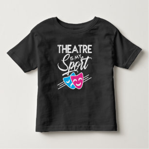 Camiseta Infantil Teatro Máscara Humor Drama