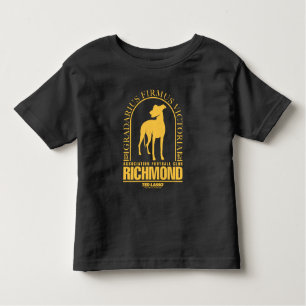 Camiseta Infantil Ted Lasso   AFC Richmond Logotipo Dourado