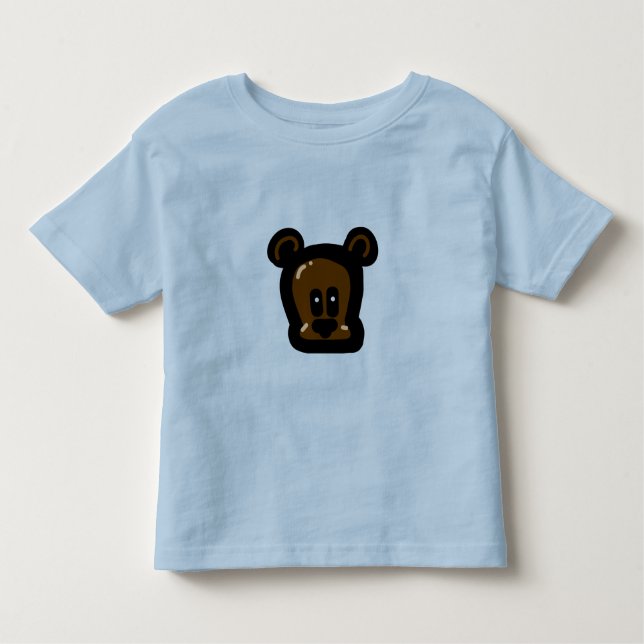 Camiseta Infantil Teddy_Bear_Head (Frente)