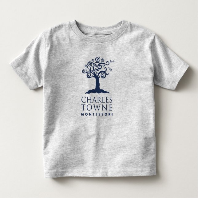 Camiseta Infantil Tee de Toddler do logotipo clássico CTM (Frente)
