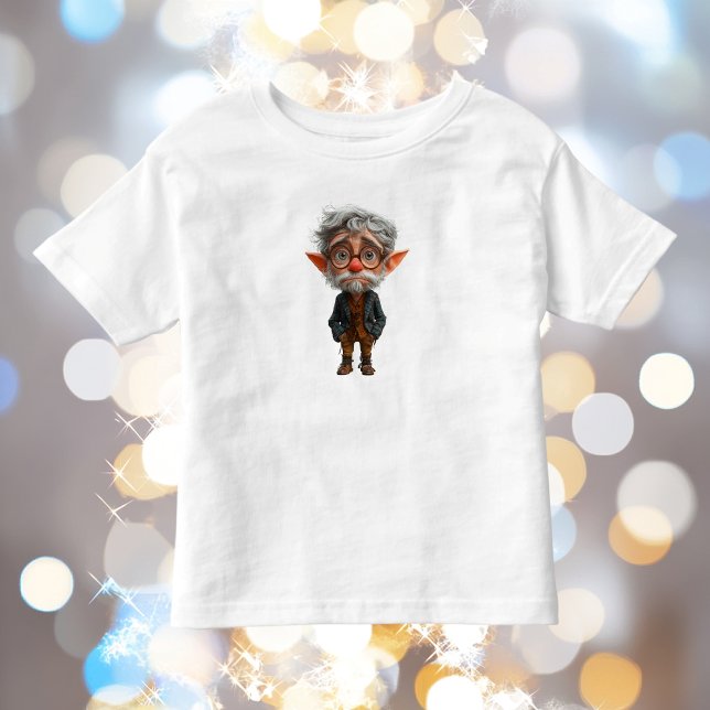 Camiseta Infantil Tee do Elf Toddler, no Natal (Criador carregado)