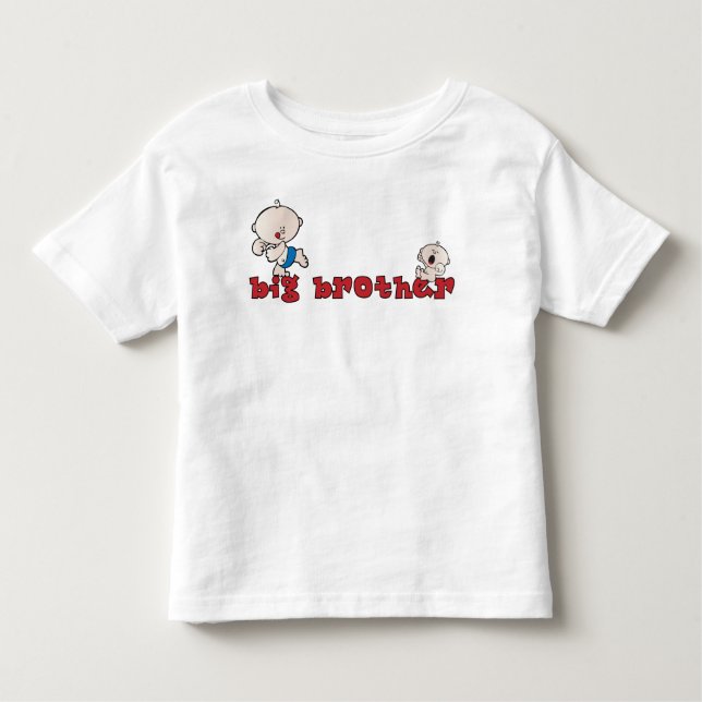 Camiseta Infantil Tee do irmão mais velho (Frente)