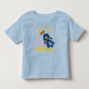 Camiseta Infantil Teen Titans Go! Raven "Truth Justice Pizza"