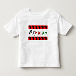 Camiseta Infantil Tema africano bonito