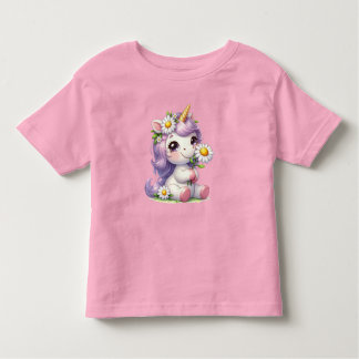 Camiseta Infantil Tema de Unicórnio Cujo