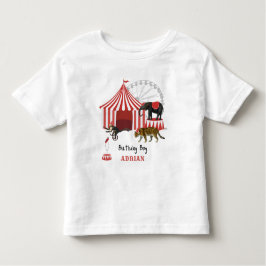 Camiseta Infantil Tema do Grande Aniversário do Festival do Carnaval
