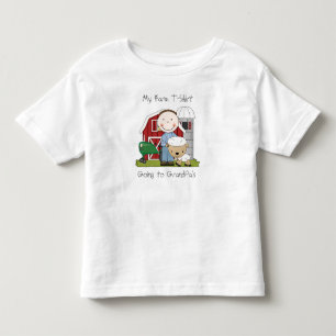 Camiseta Infantil Tema País Diversão Minha Fazenda T-Shirt