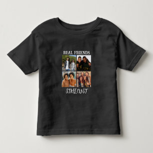 Camiseta Infantil Temp de Fotografia personalizada "verdadeiros amig