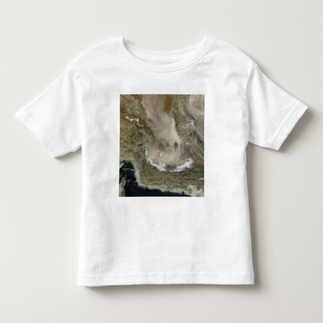 Camiseta Infantil Tempestade de poeira no Irã (Frente)