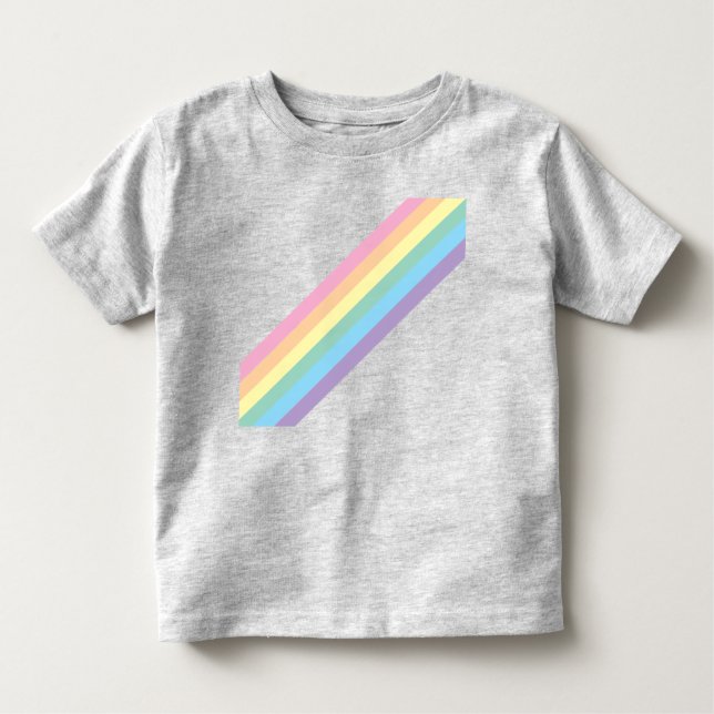 Camiseta Infantil Tempestade Sky & Rainbow Toddler's T-Shirt (Frente)