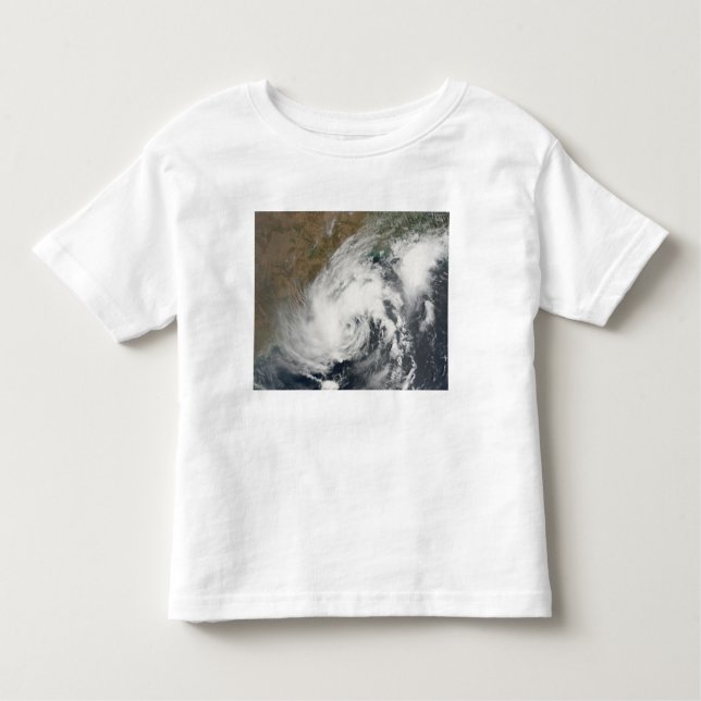 Camiseta Infantil Tempestade tropical Bijli (Frente)