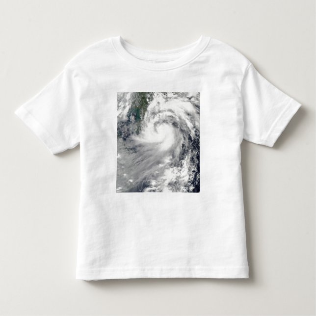 Camiseta Infantil Tempestade tropical Chanthu (Frente)