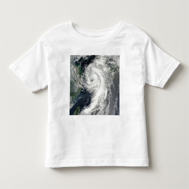 Camiseta Infantil Tempestade tropical Dianmu (Frente)