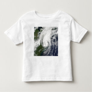 Camiseta Infantil Tempestade tropical Hanna sobre a costa leste 2