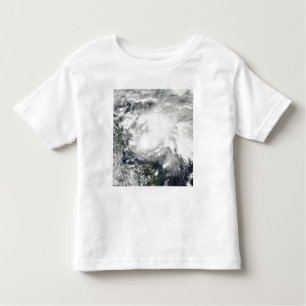 Camiseta Infantil Tempestade tropical Ida no Mar Caribe
