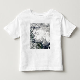 Camiseta Infantil Tempestade tropical IDA no mar das caraíbas