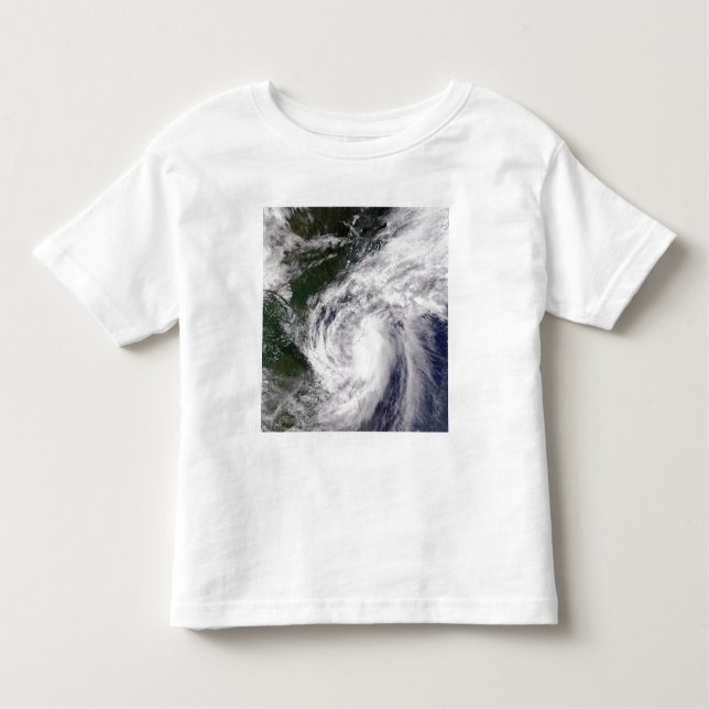 Camiseta Infantil Tempestade tropical Mekkhala (Frente)