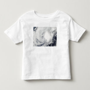 Camiseta Infantil Tempestade tropical Nida ao sudeste de Kadena