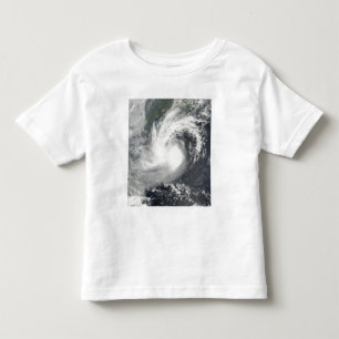 Camiseta Infantil Tempestade tropical Parma que aproxima China e