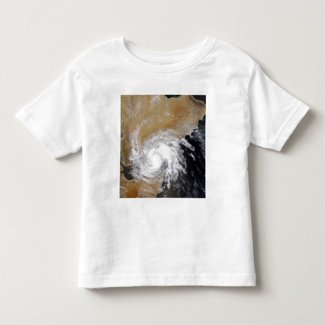 Camiseta Infantil Tempestade Tropical Três na Oce norte Indiana (Frente)