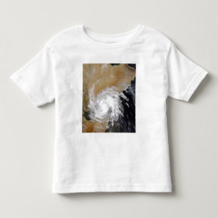 Camiseta Infantil Tempestade tropical três no indiano do norte Oce