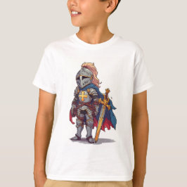 Camiseta infantil Templar Knight Crusader
