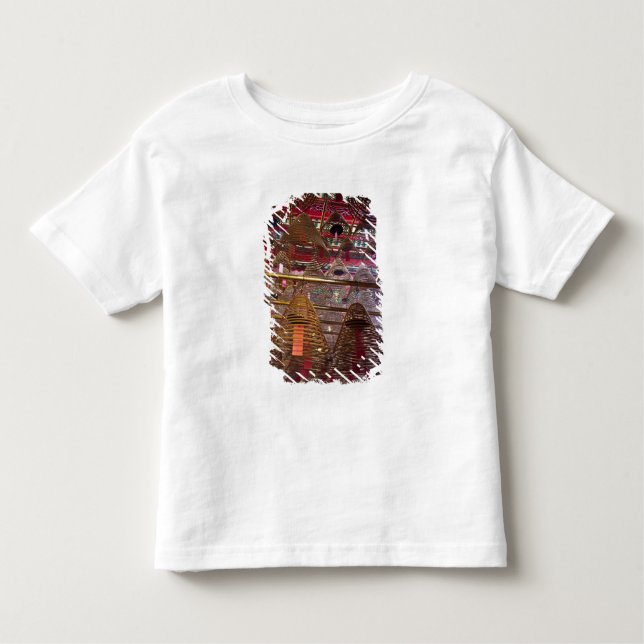 Camiseta Infantil Templo Mo Budista de Hong Kong (Frente)